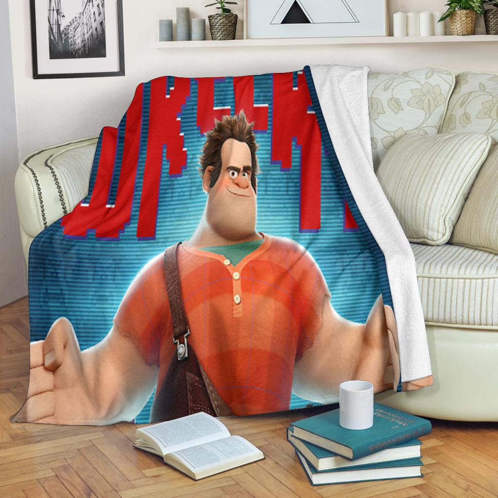 Wreck It Ralph Poster 8 3d Full Printing Fleece Blanket
