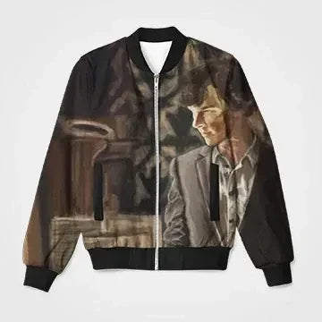 Young Sherlock Homes 3d Printed Unisex Bomber Jacket