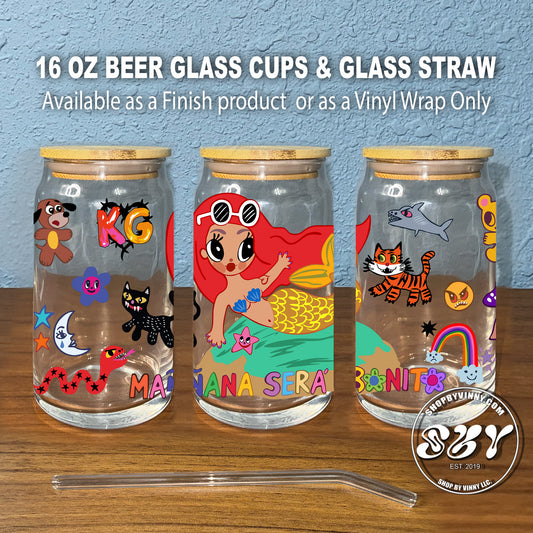 Mañana Sera Bonito - Karol G - Libbey Glass Cup – SHOP BY VINNY LLC
