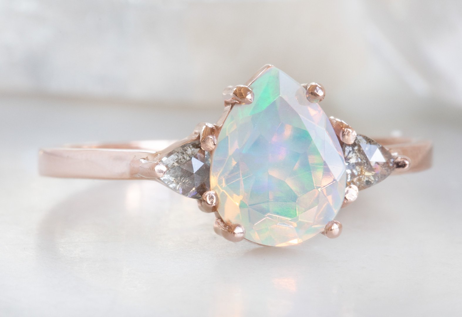 opal wedding ring