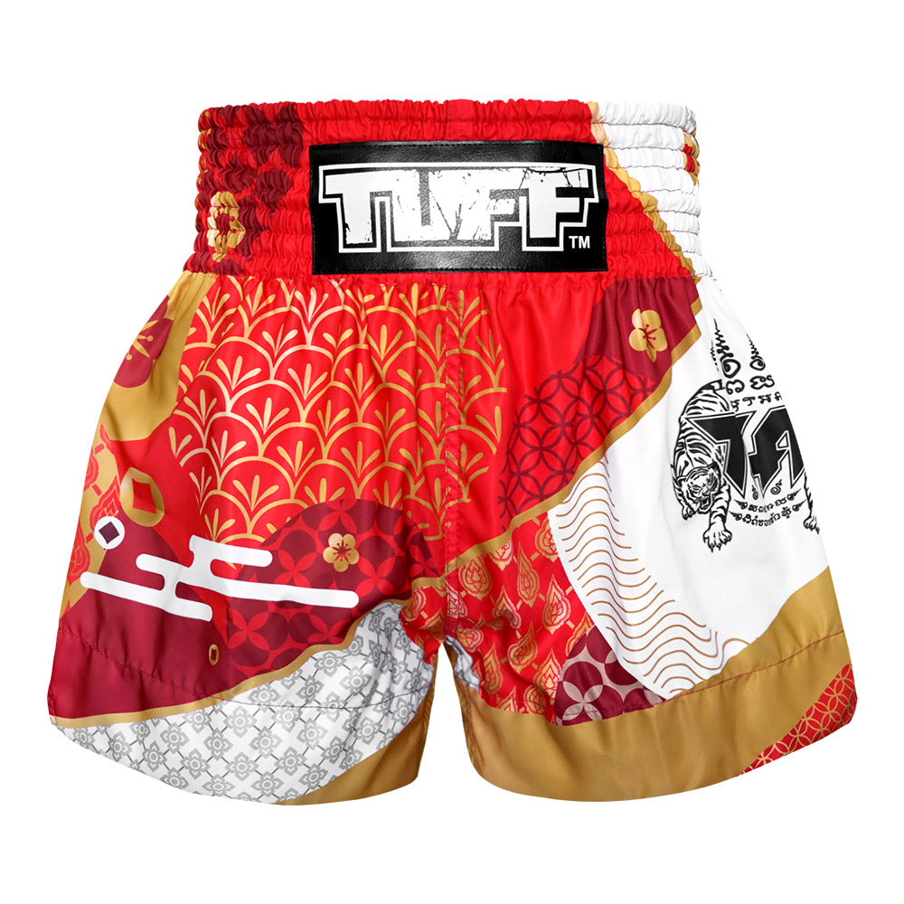 Image of MS653 TUFF Muay Thai Shorts Goddess of the Sun