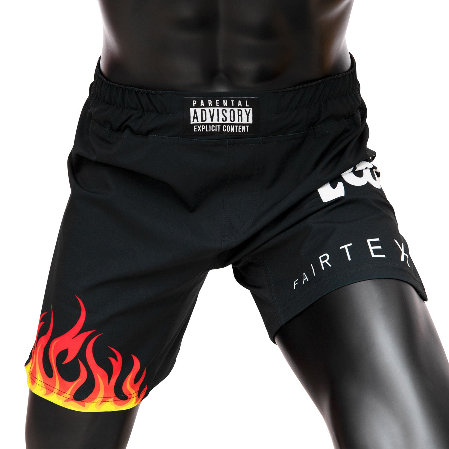 Image of AB12 Fairtex MMA Board Shorts Burn