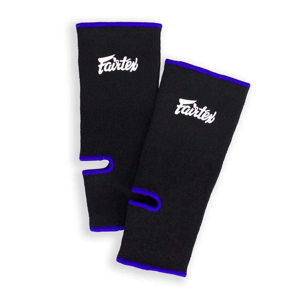 Image of AS1 Fairtex Ankle Supports Black-Blue