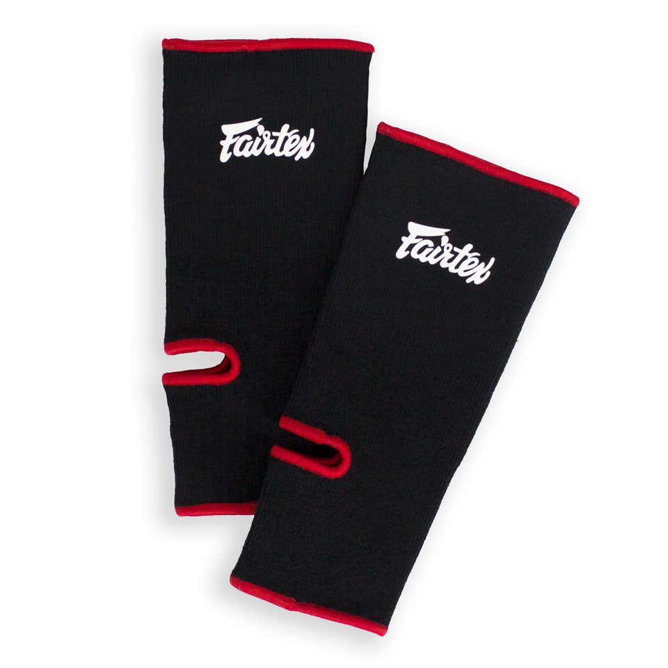 Image of AS1 Fairtex Ankle Supports Black-Red