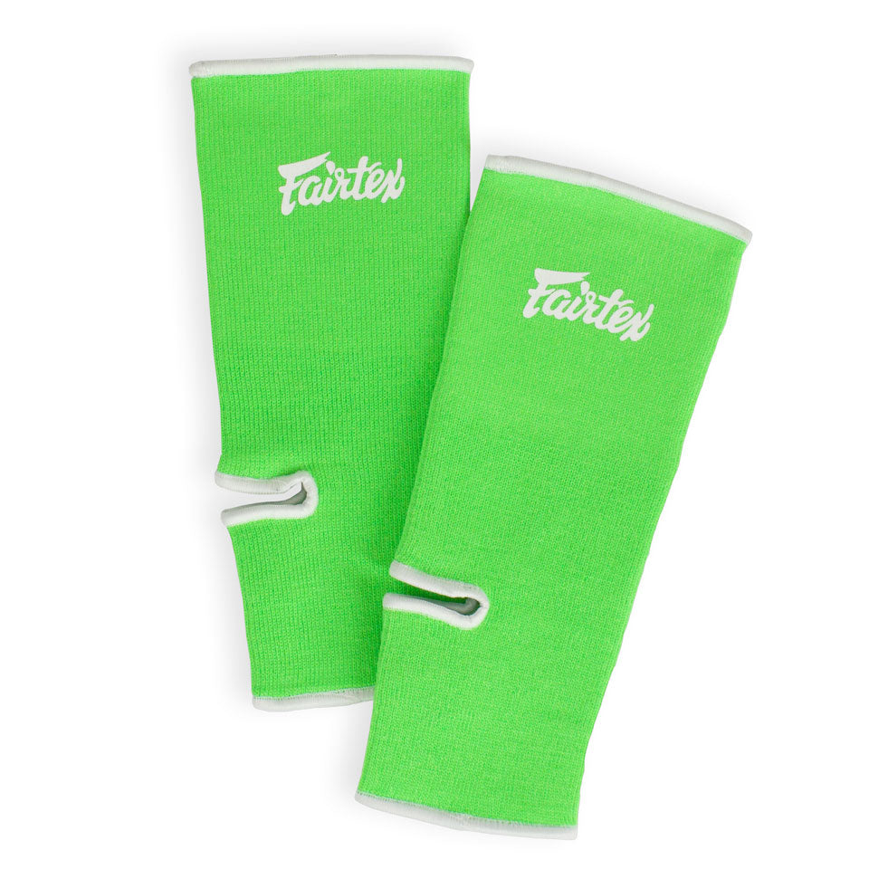 Image of AS1 Fairtex Ankle Supports Green-White
