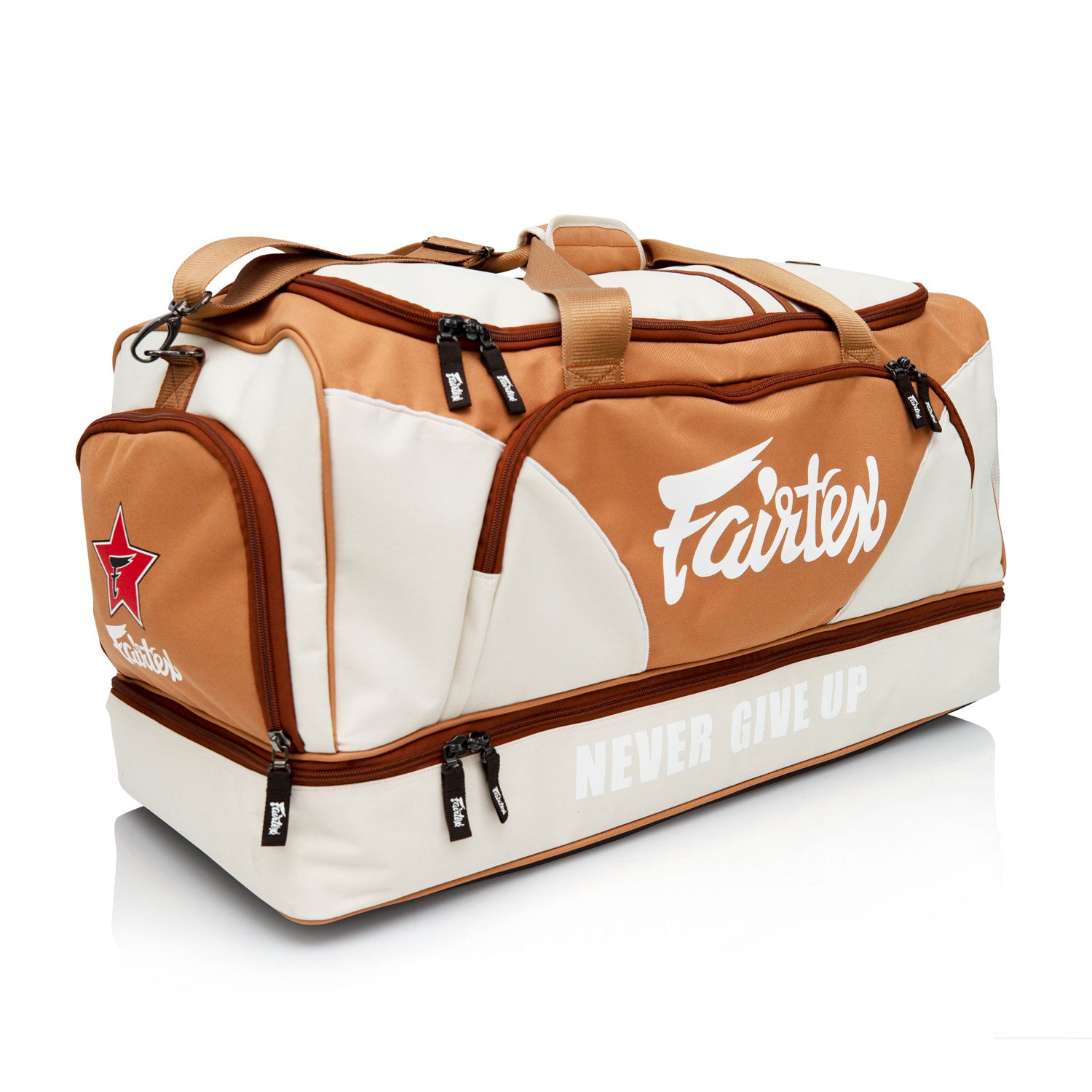 Image of BAG2 Fairtex Vintage Khaki Heavy Duty Gym Bag