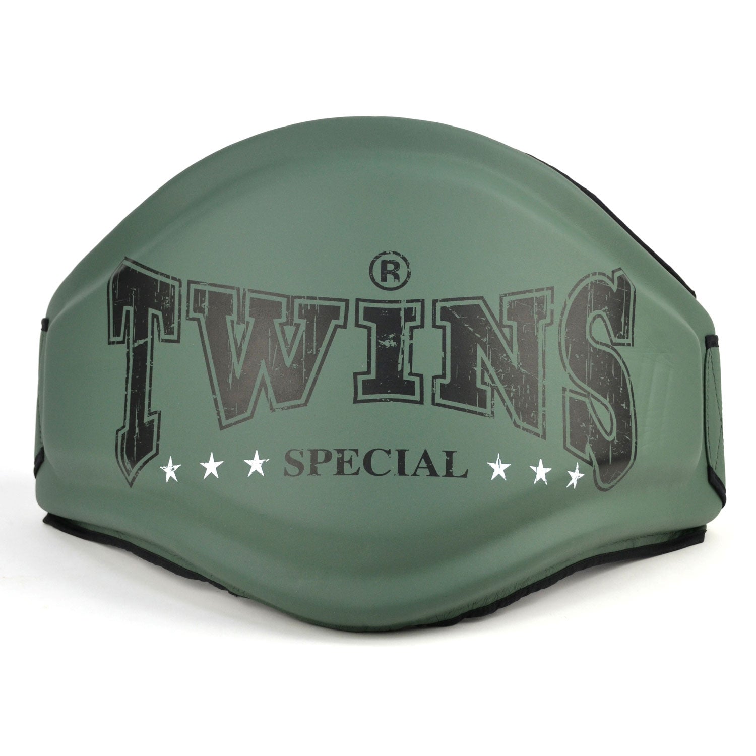 Image of BEPS4 Twins Large Logo Belly Pad Olive-Black