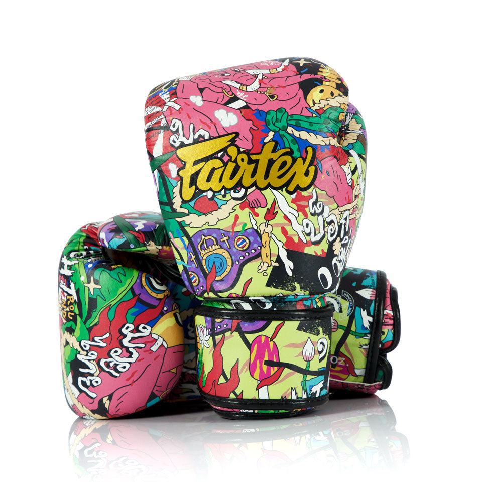 Image of BGV Fairtex X URFACE Limited Edition Boxing Gloves