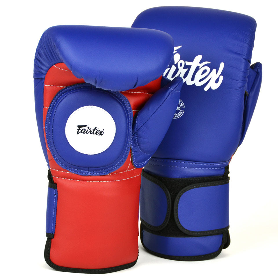 Image of BGV13 Fairtex Coach Sparring Gloves Blue-Red