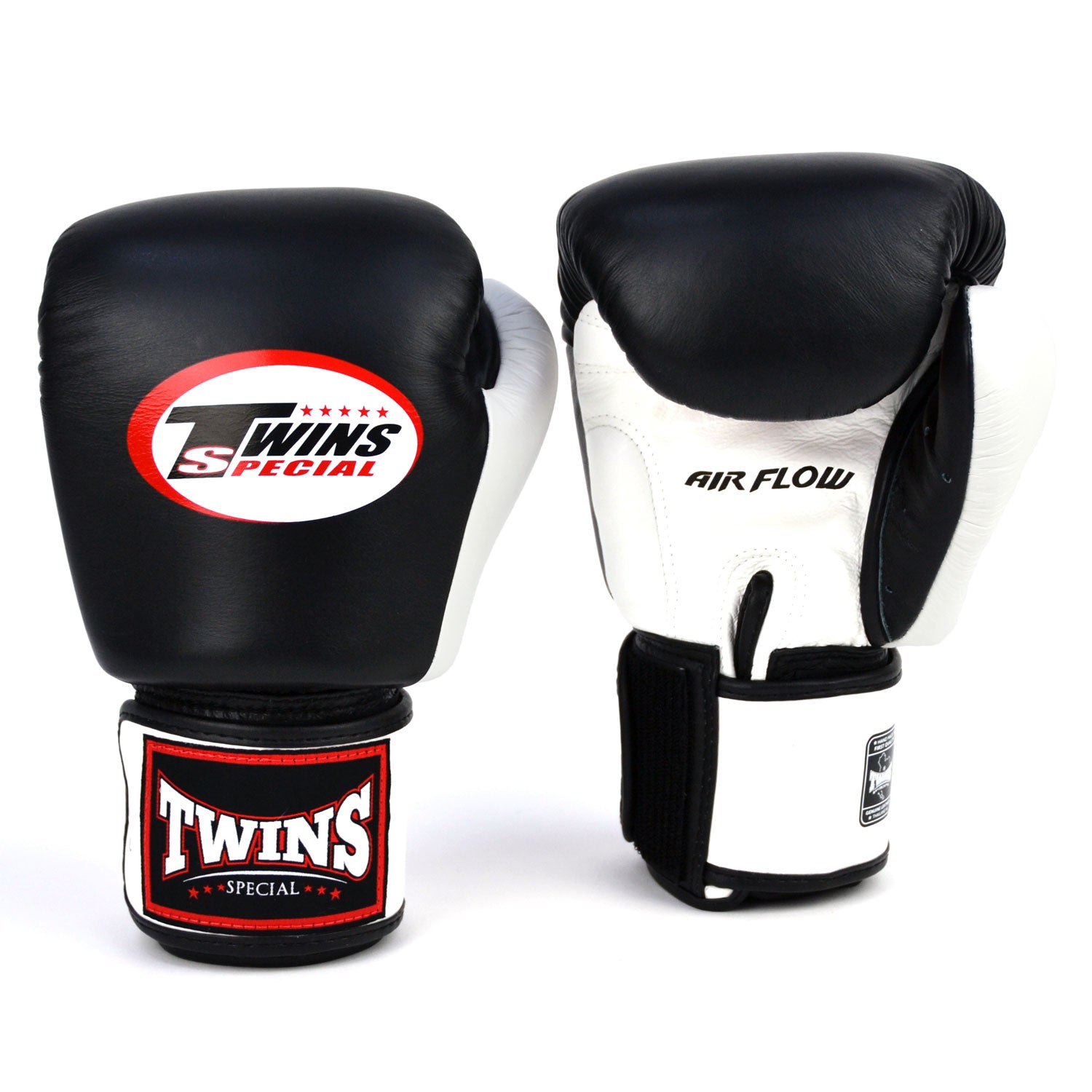 Image of BGVLA2-2T Twins Air Flow Boxing Gloves Black-White-Red