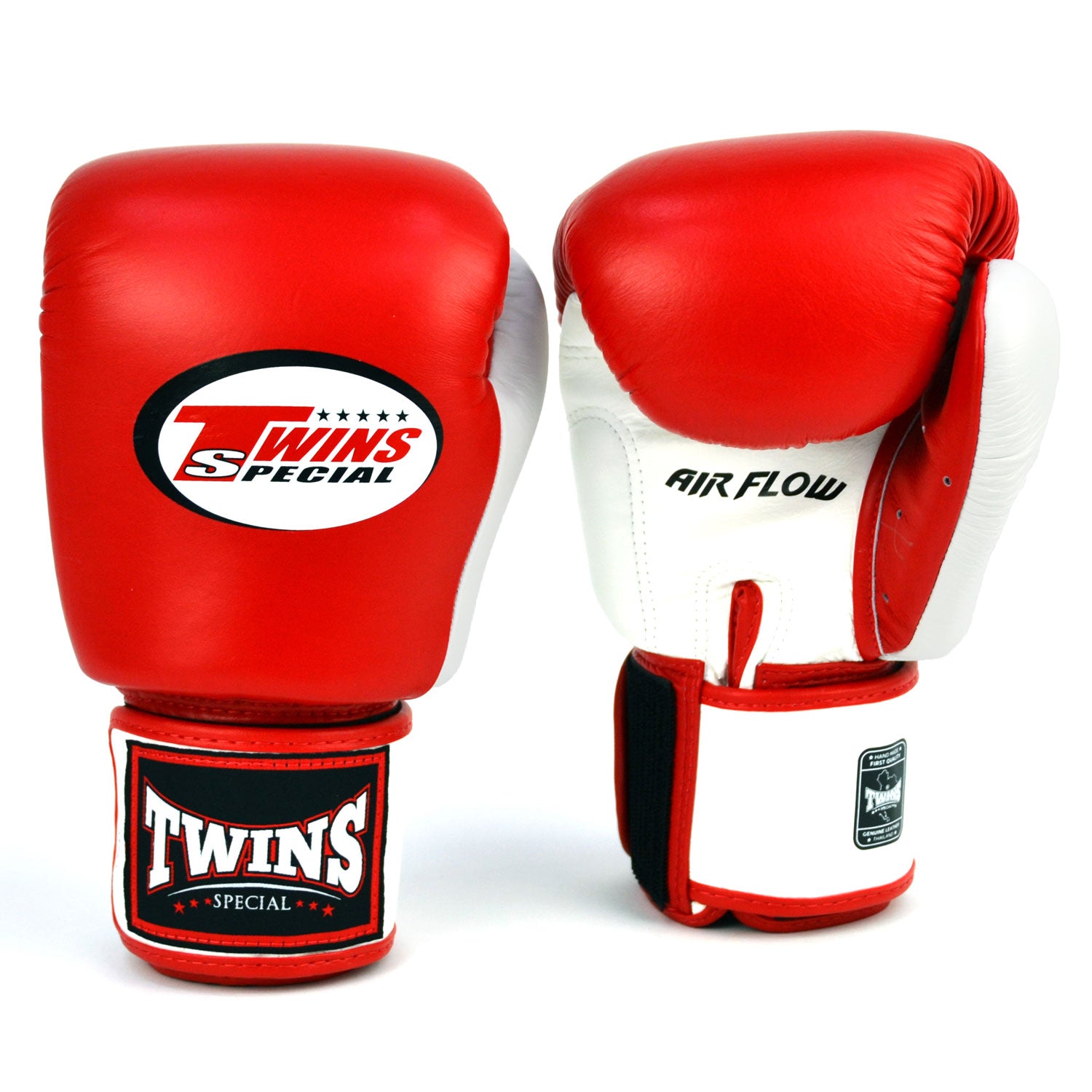 Image of BGVLA2-2T Twins Air Flow Boxing Gloves Red-White-Black