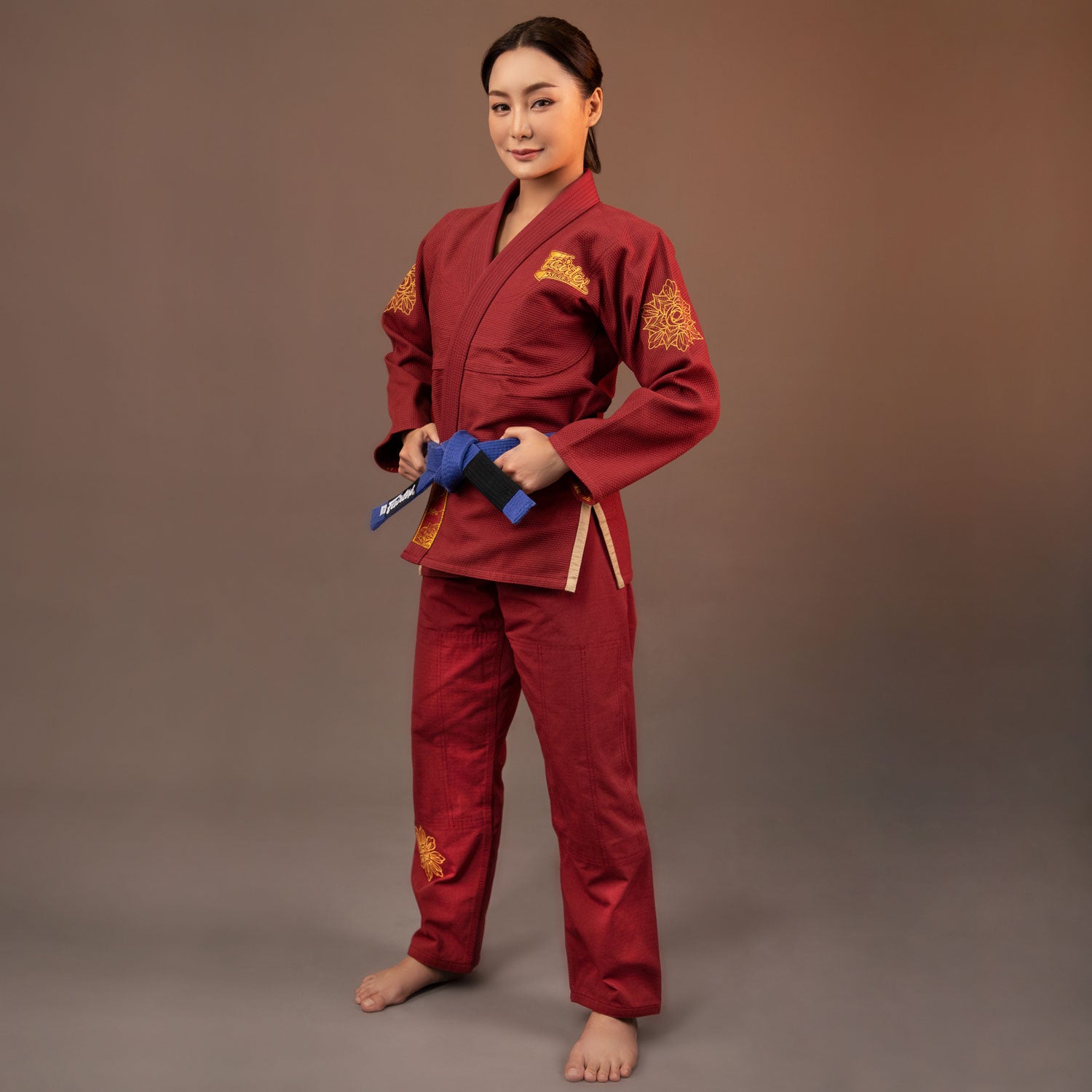 Image of BJJ4 Fairtex Sida Premium BJJ Gi Maroon