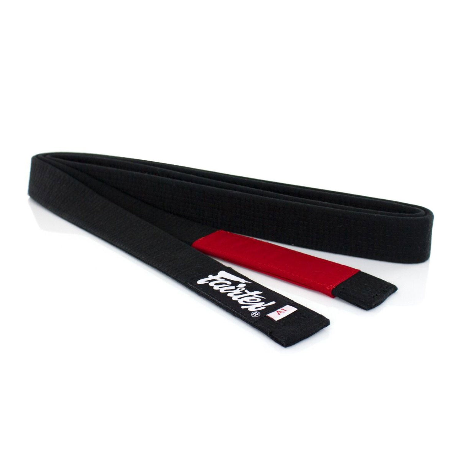 Image of BJJH1 Fairtex Hemp Brazilian Jiu-Jitsu Belt Black