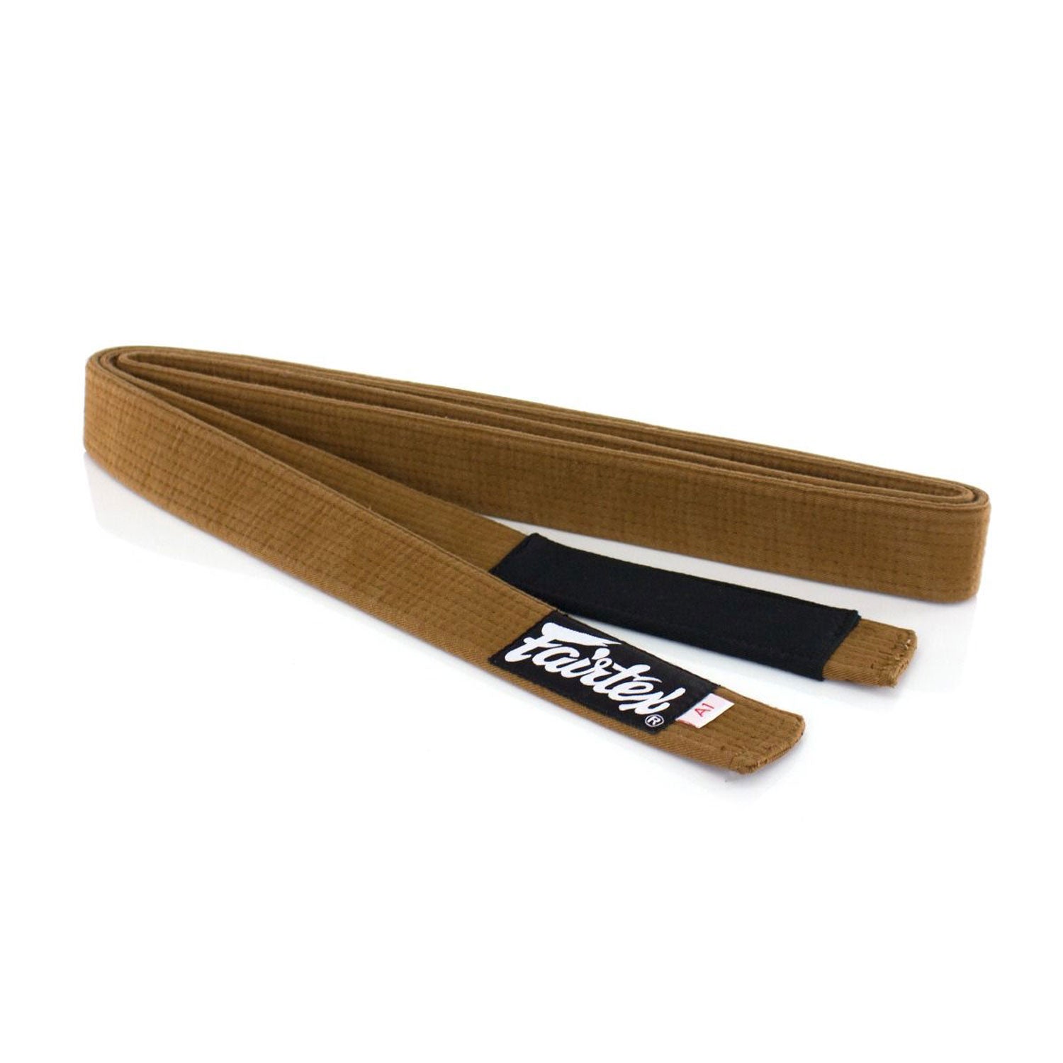 Image of BJJH1 Fairtex Hemp Brazilian Jiu-Jitsu Belt Brown