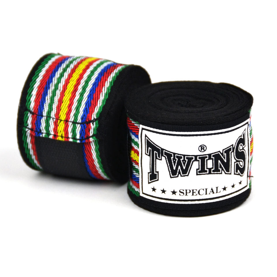 Image of CH2 Twins 5m Black Premium Cotton Handwraps