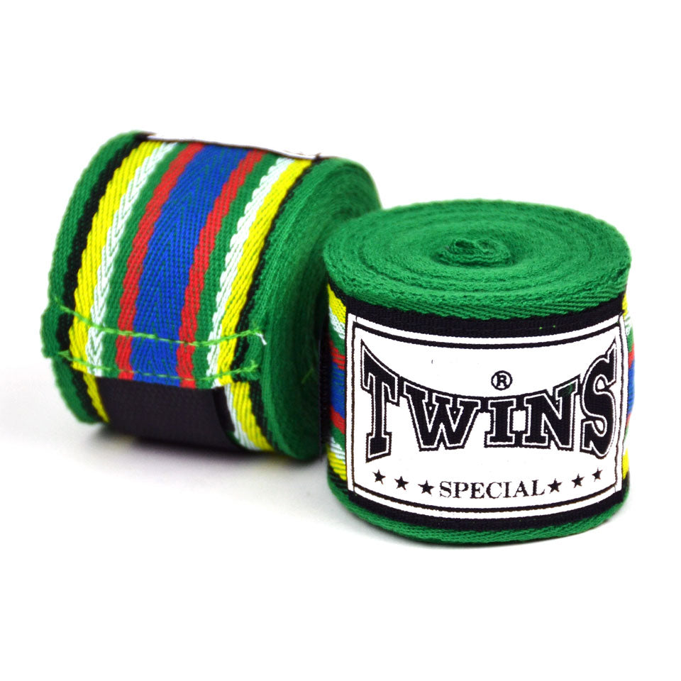 Image of CH2 Twins 5m Green Premium Cotton Handwraps