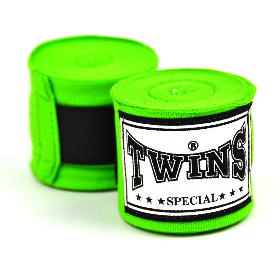 Image of CH5 Twins 5m Green Premium Elastic Handwraps