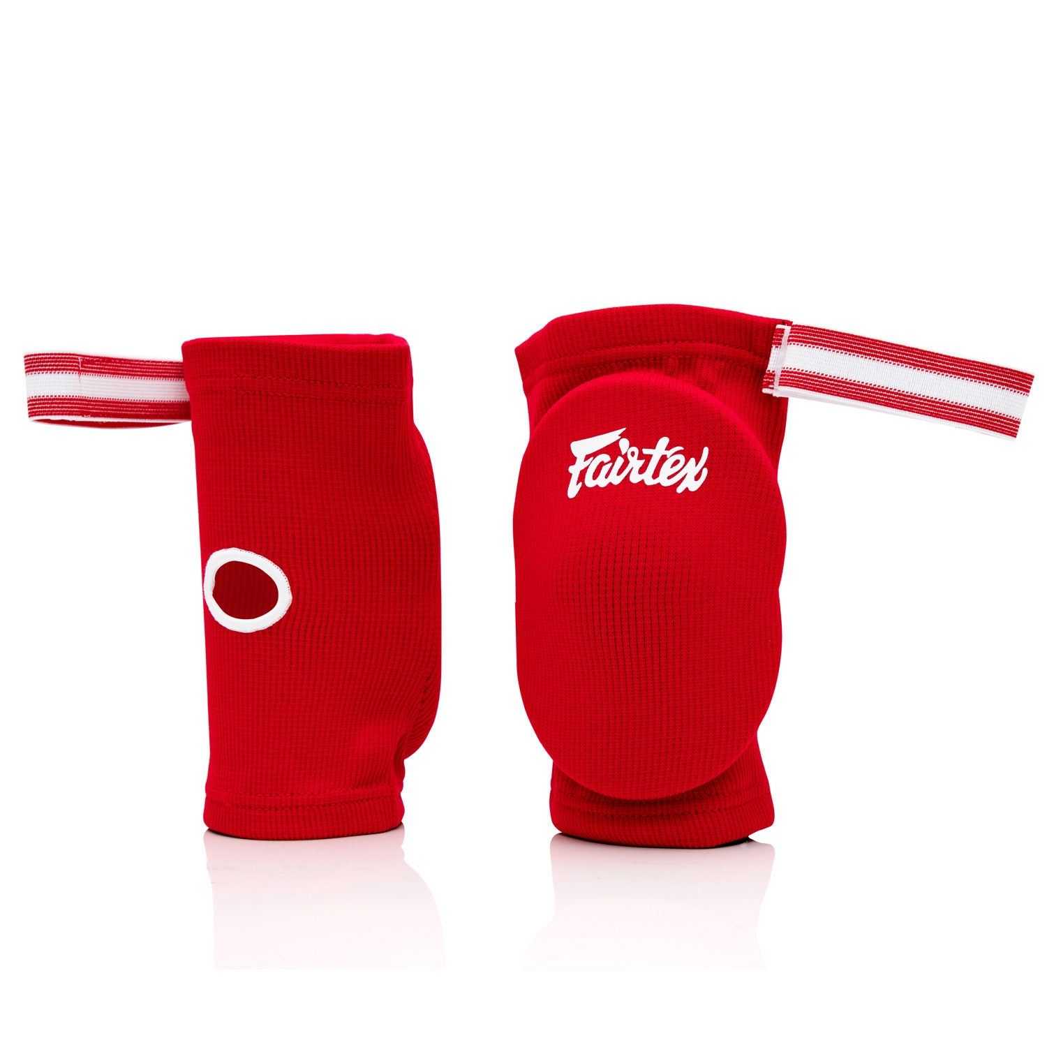 Image of EBE1 Fairtex Red Competition Elbow Pads