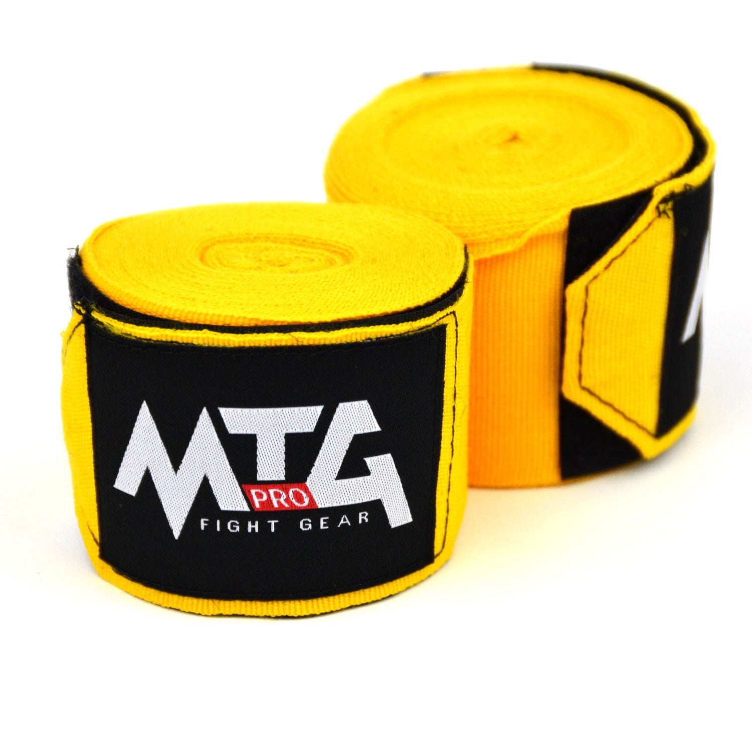 Image of EH1 MTG Pro 5m Yellow Elasticated Hand Wraps