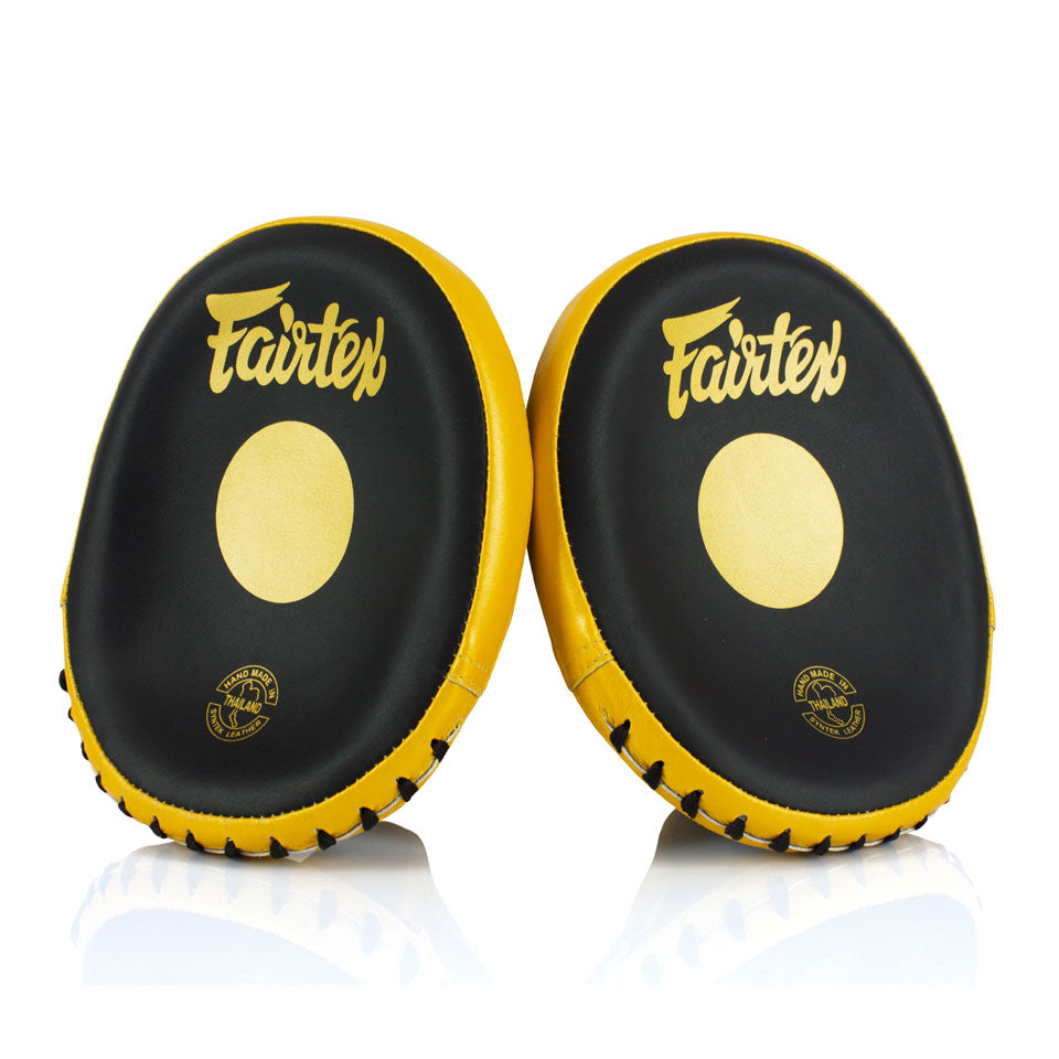 Image of FMV15 Fairtex Pro Speed Mitts Black-Gold