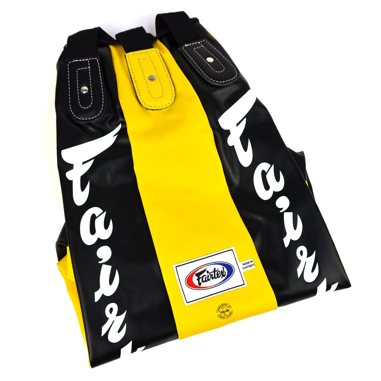 Image of HB15 Fairtex Black-Yellow Super Teardrop Bag (UN-FILLED)