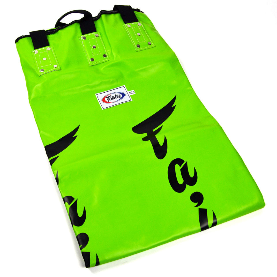 Image of HB6 Fairtex Lime Green 6ft Muaythai Banana Bag (UN-FILLED)