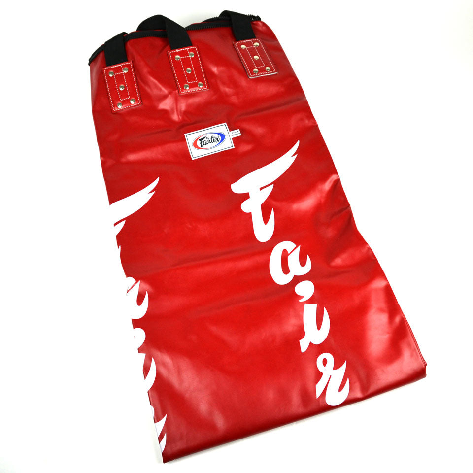 Image of HB6 Fairtex Red 6ft Muaythai Banana Bag (UN-FILLED)