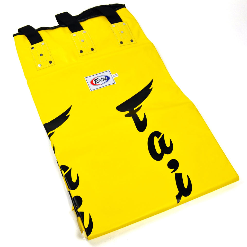 Image of HB6 Fairtex Yellow 6ft Muaythai Banana Bag (UN-FILLED)