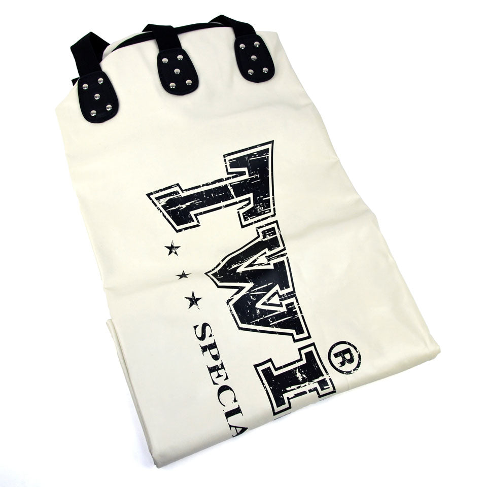 Image of HBDM5 Twins White 6ft Muaythai Punchbag (UN-FILLED)