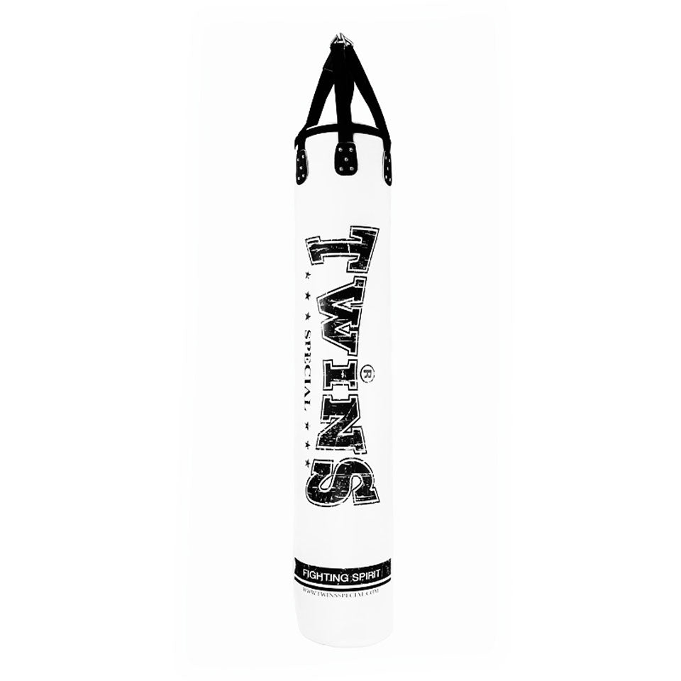 Image of HBDM5 Twins White 6ft Muaythai Heavy Bag (FILLED 85 kg)