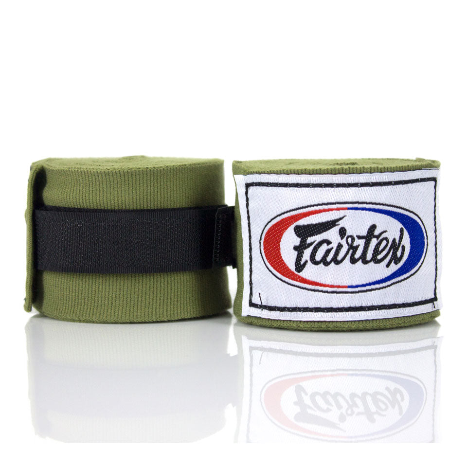 Image of HW2 Fairtex Olive Green 4.5m Stretch Wraps