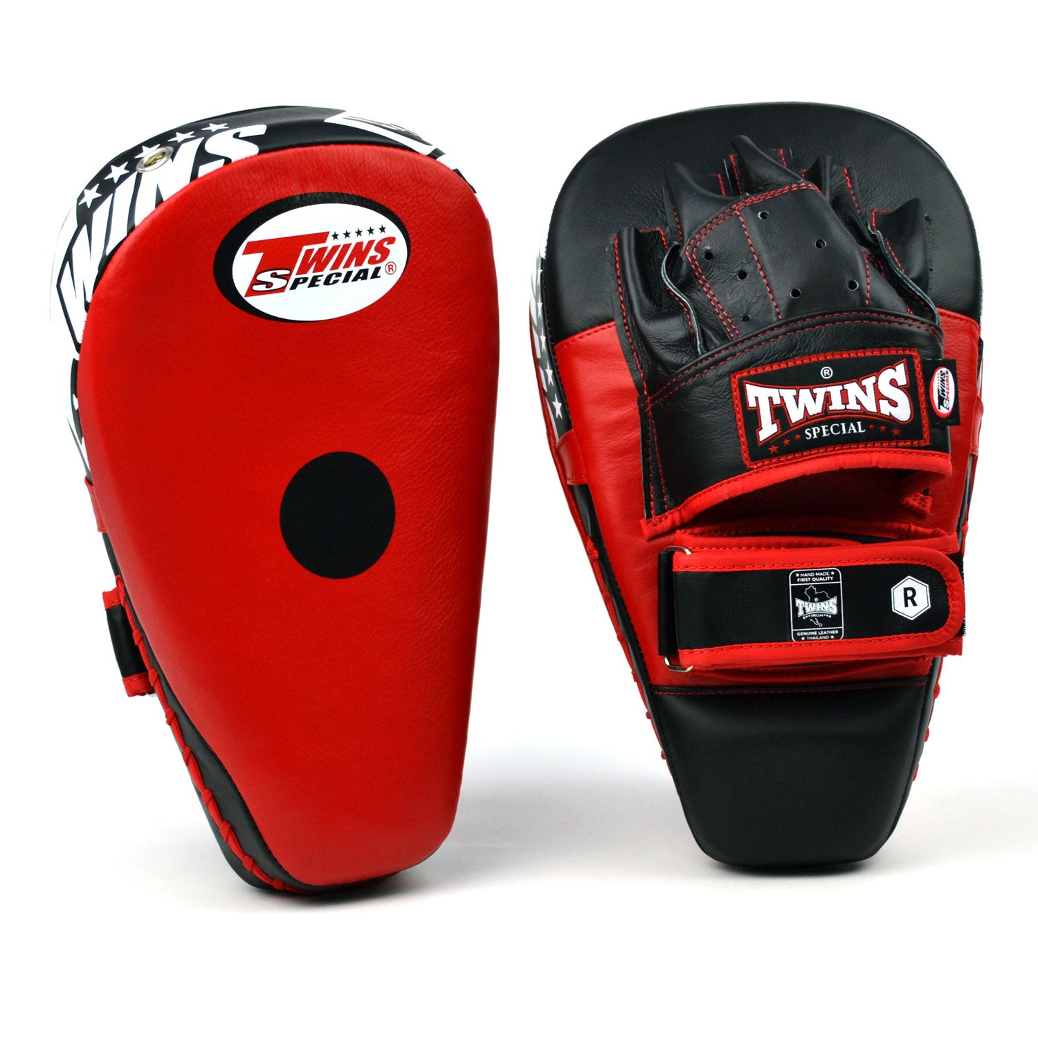 Image of PML21 Twins Red-Black Long Focus Mitts