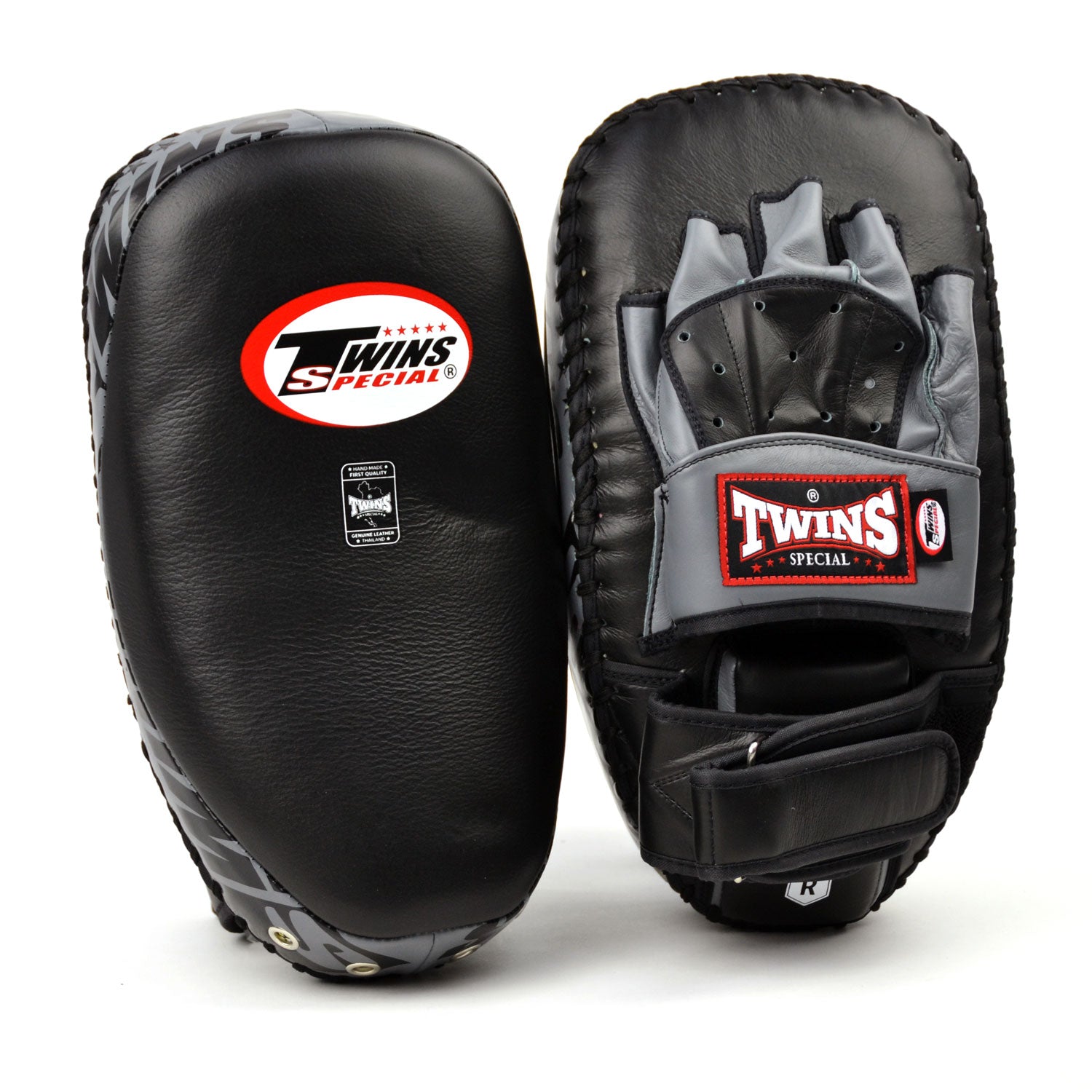 Image of PML23 Twins Black-Grey Hybrid Focus Mitts