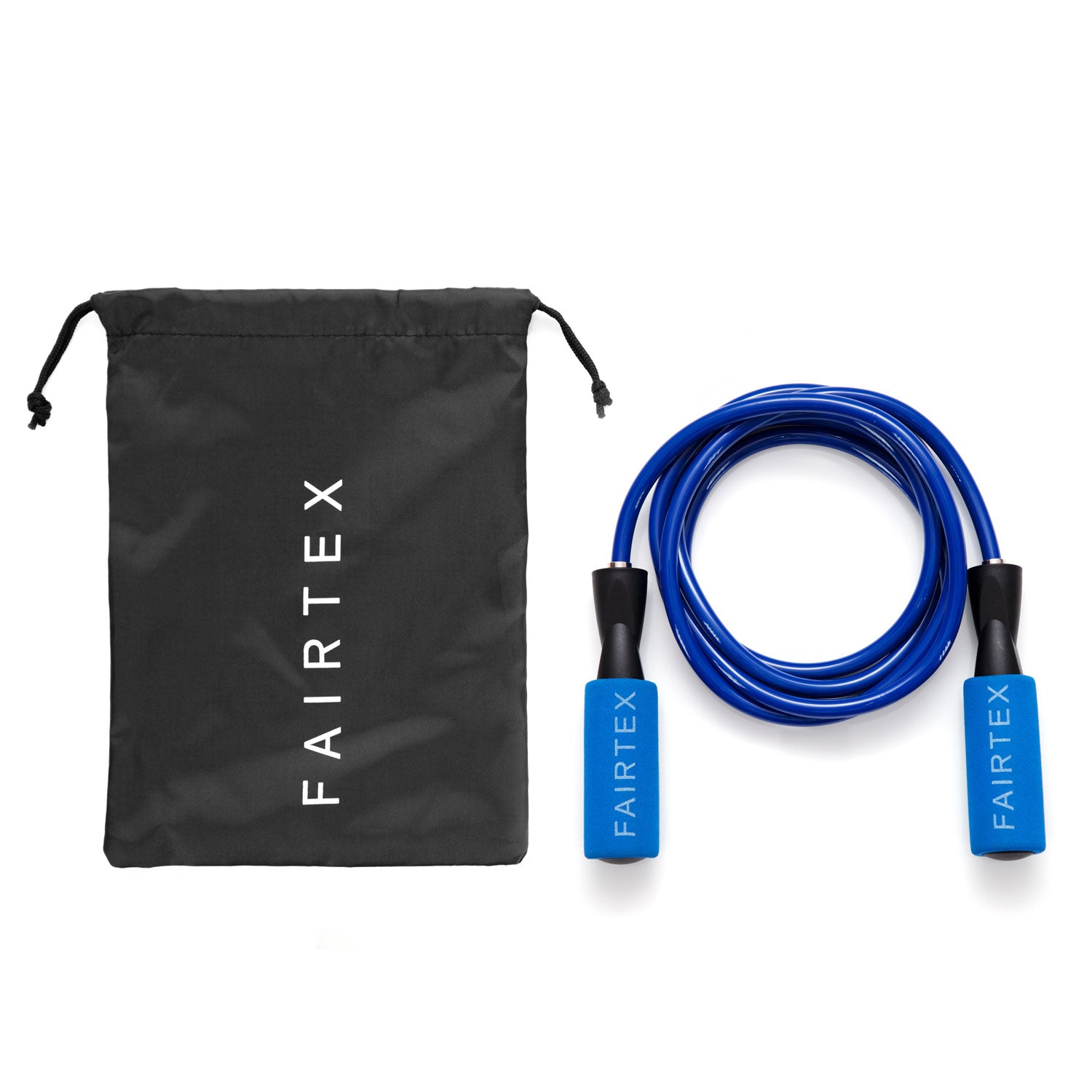 Image of ROPE3 Fairtex Blue Ball Bearing Skipping Rope