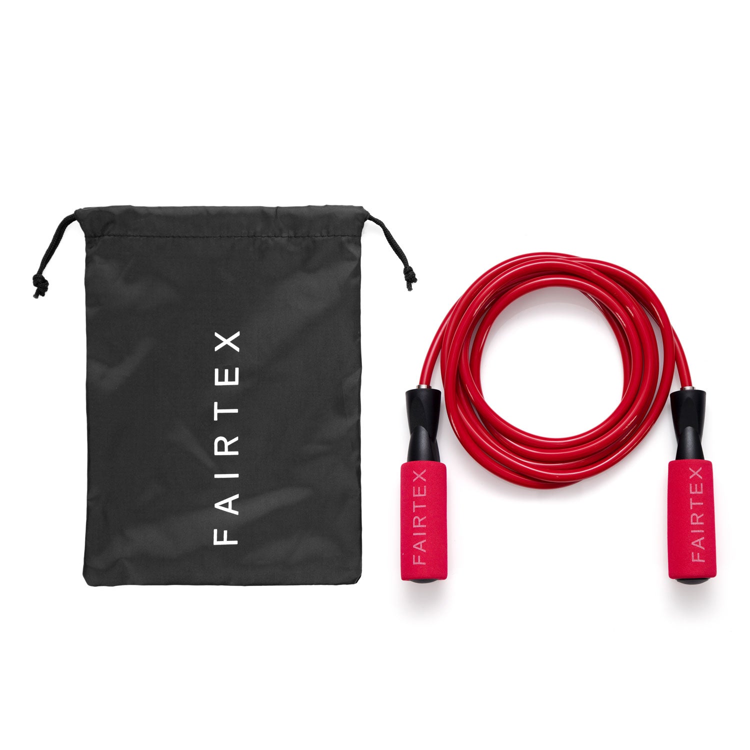 Image of ROPE3 Fairtex Red Ball Bearing Skipping Rope