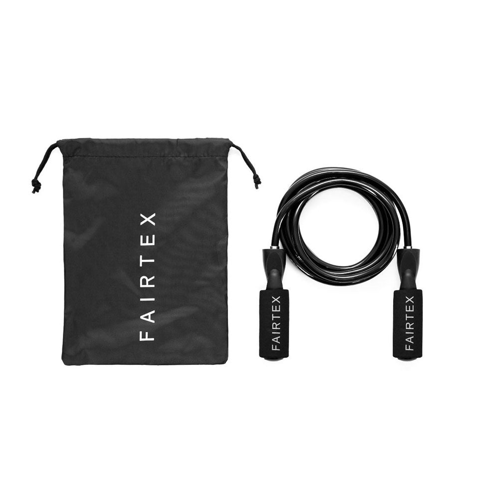 Image of ROPE3 Fairtex Black Ball Bearing Skipping Rope