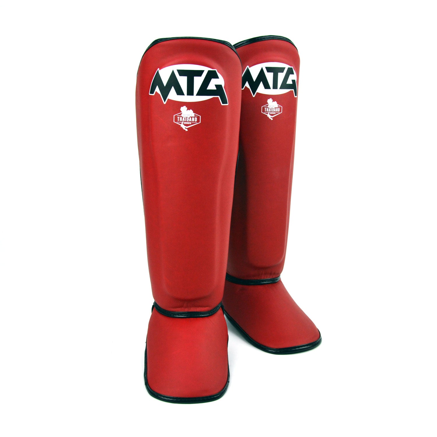 Image of SFS1 MTG Red Synthetic Shin Pads