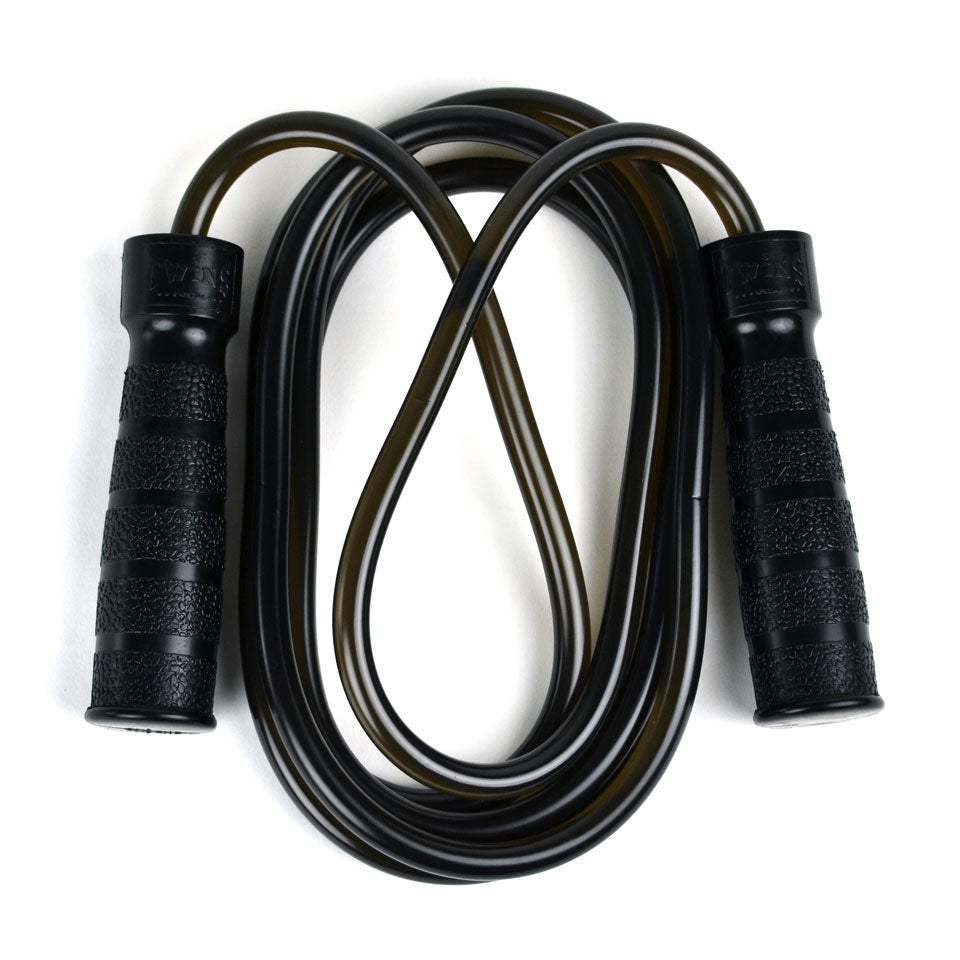 Image of SR2 Twins Black Heavy Bearing Skipping Rope
