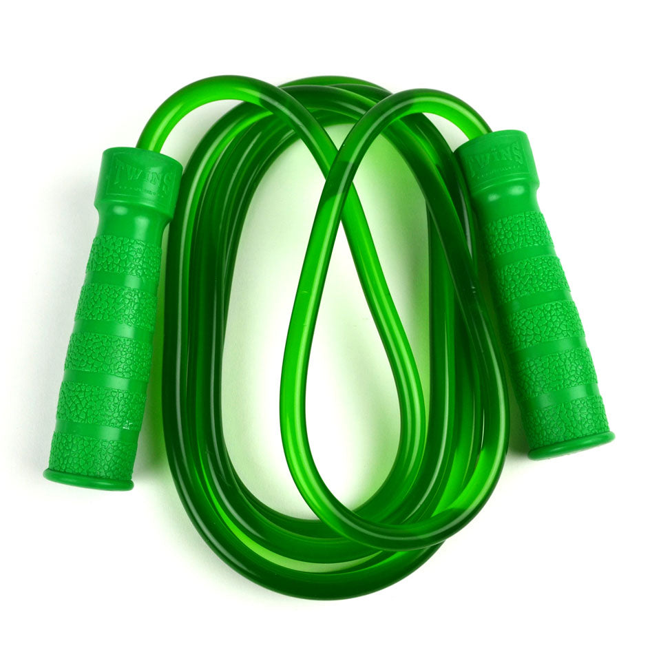 Image of SR2 Twins Green Heavy Bearing Skipping Rope