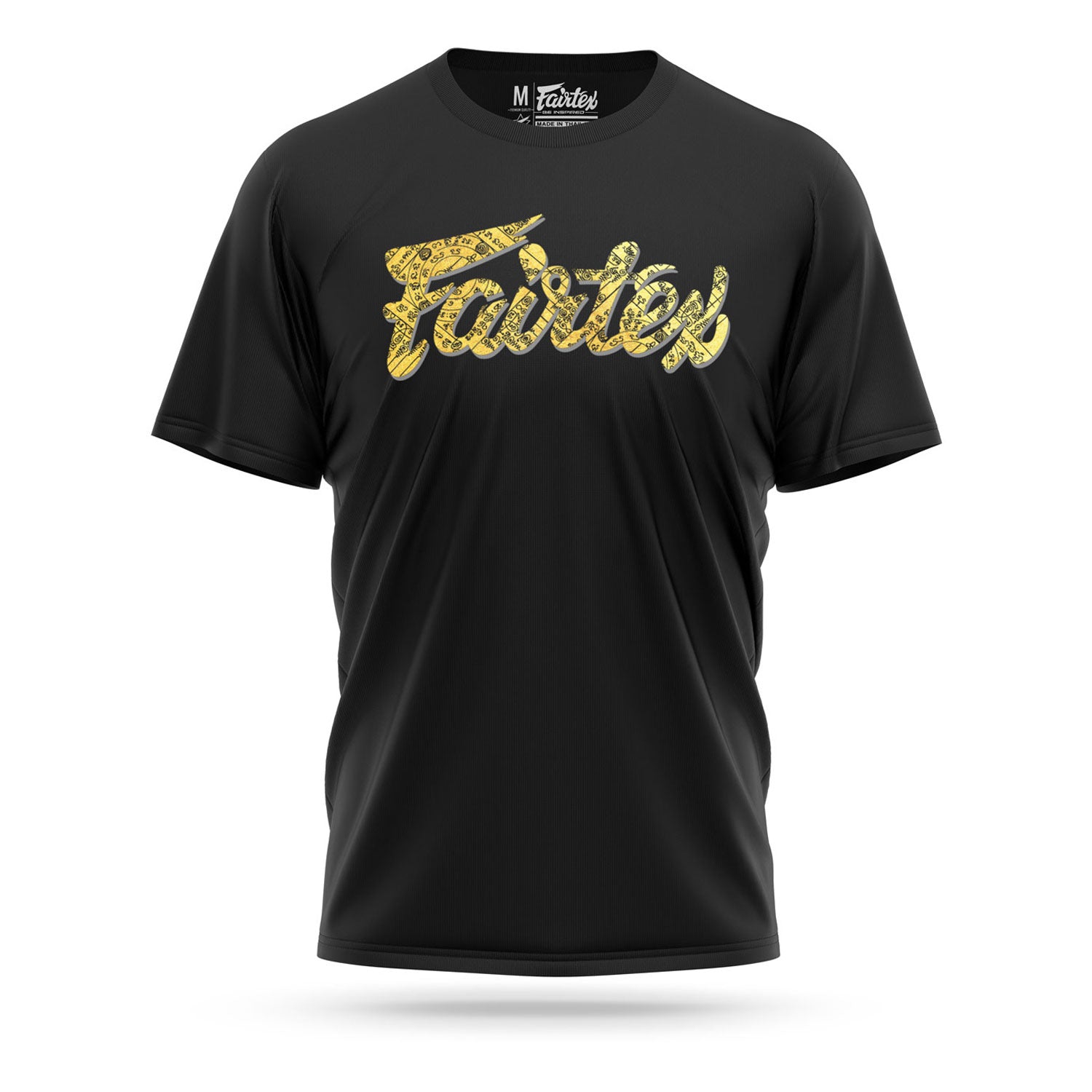 Image of TST198 Fairtex Wai Kru Black T-shirt