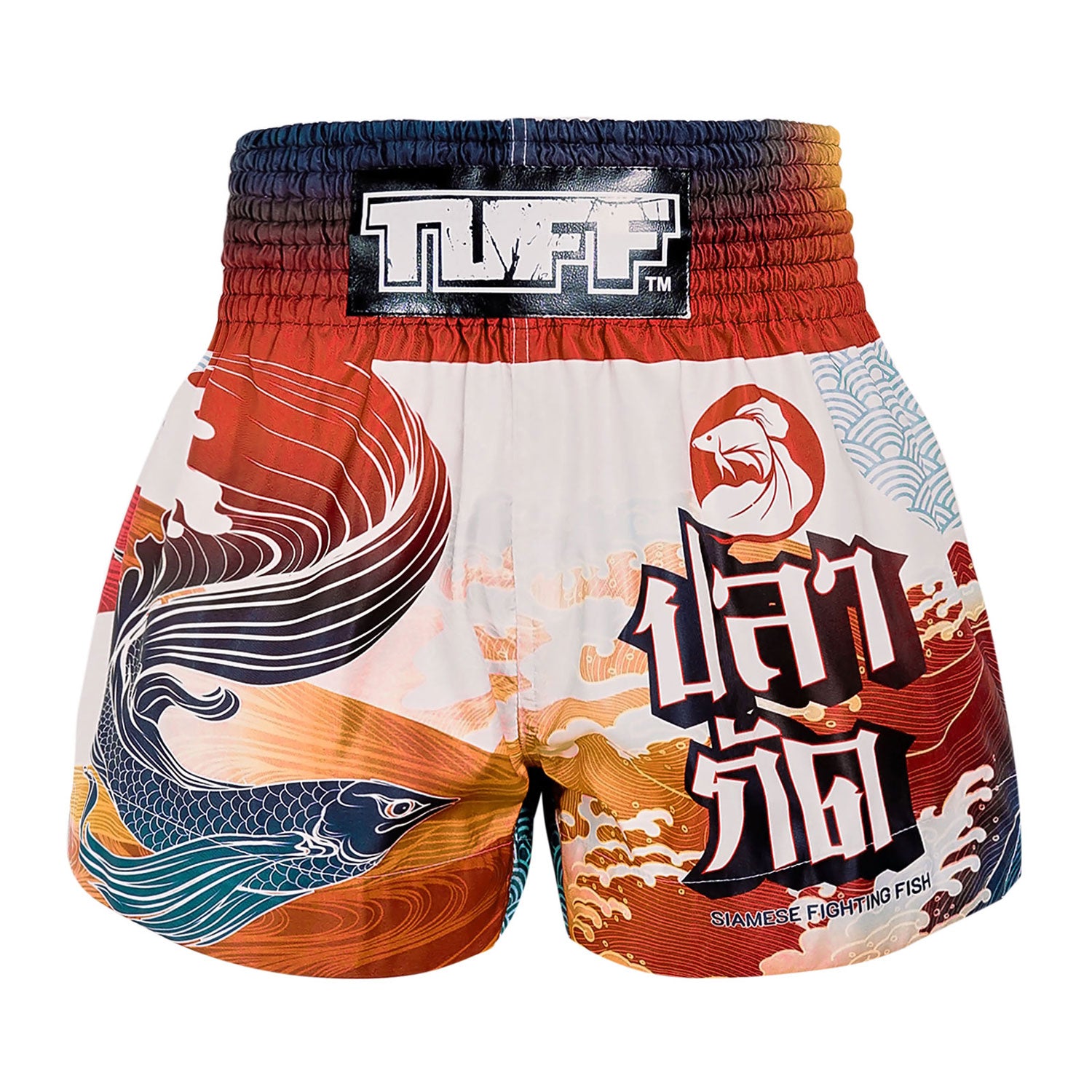 Image of MS670 TUFF Muay Thai Shorts The Wind in The Water