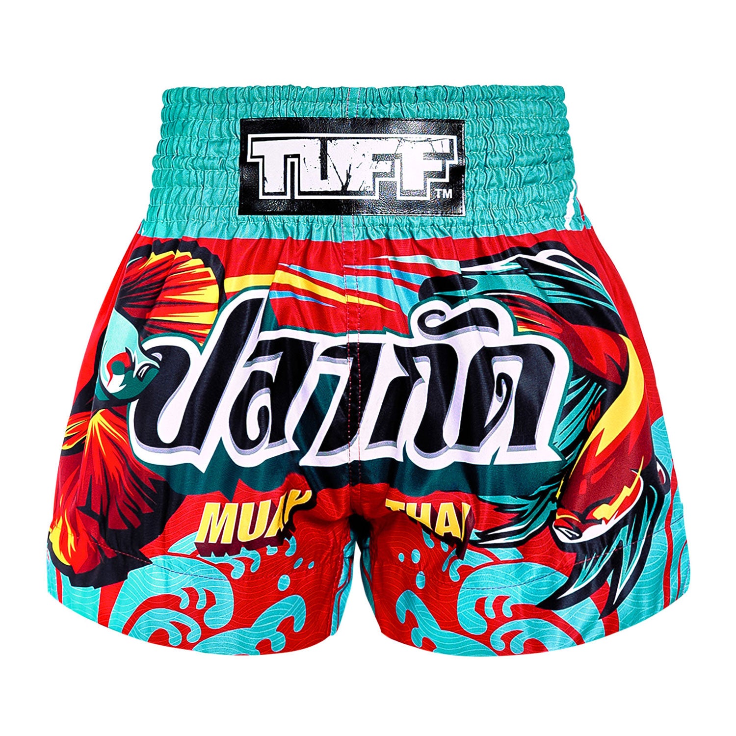 Image of MS672 TUFF Muay Thai Shorts The Half-Sun Light