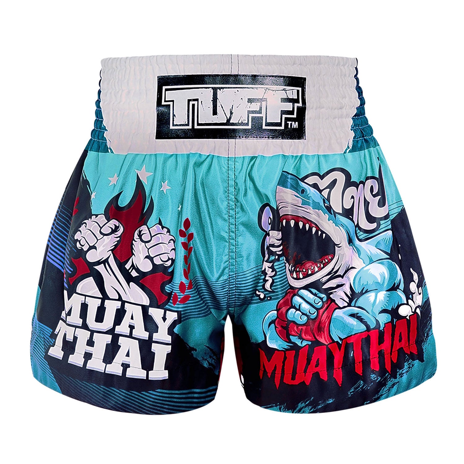 Image of MS673 TUFF Muay Thai Shorts The Carcharodon
