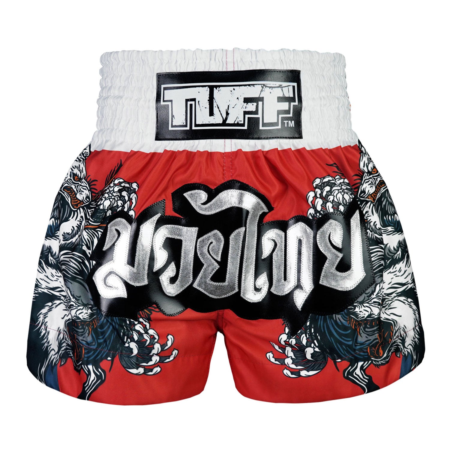 Image of MS684 TUFF Muay Thai Shorts Wolfpack