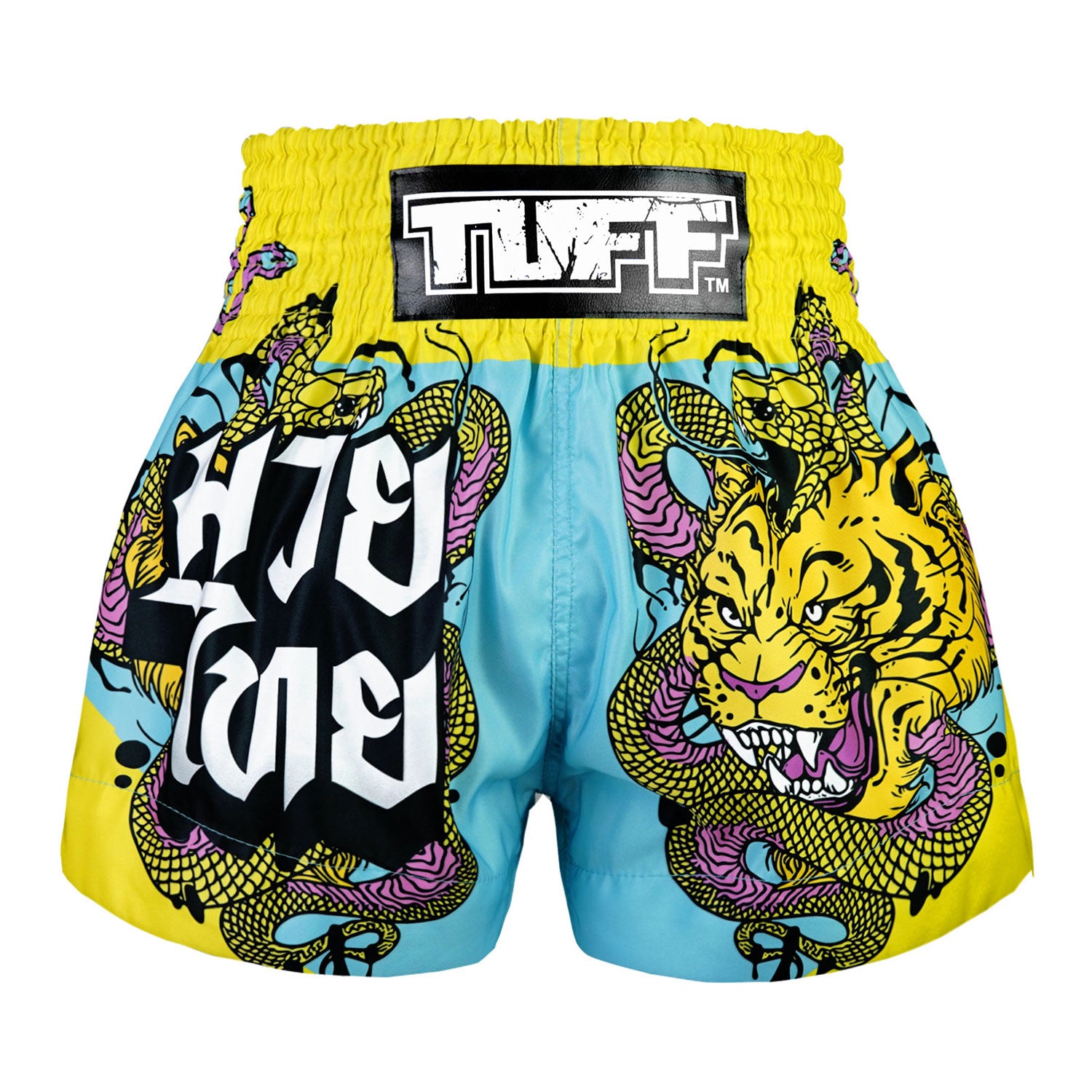 Image of MS685 TUFF Muay Thai Shorts Tiger and Python