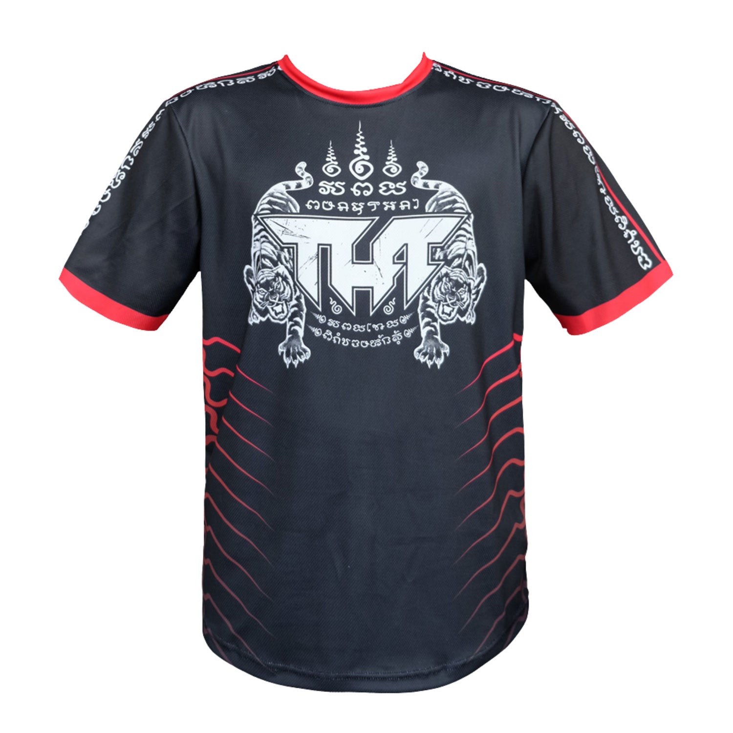 Image of TS001 TUFF T-Shirt True Power Double Tiger Black