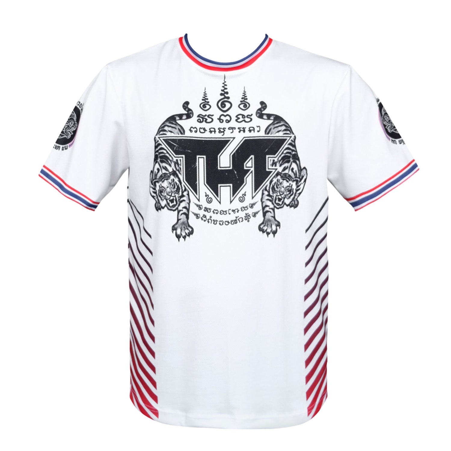 Image of TS003 TUFF T-Shirt True Power Double Tiger White