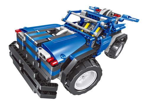 remote control blue jeep