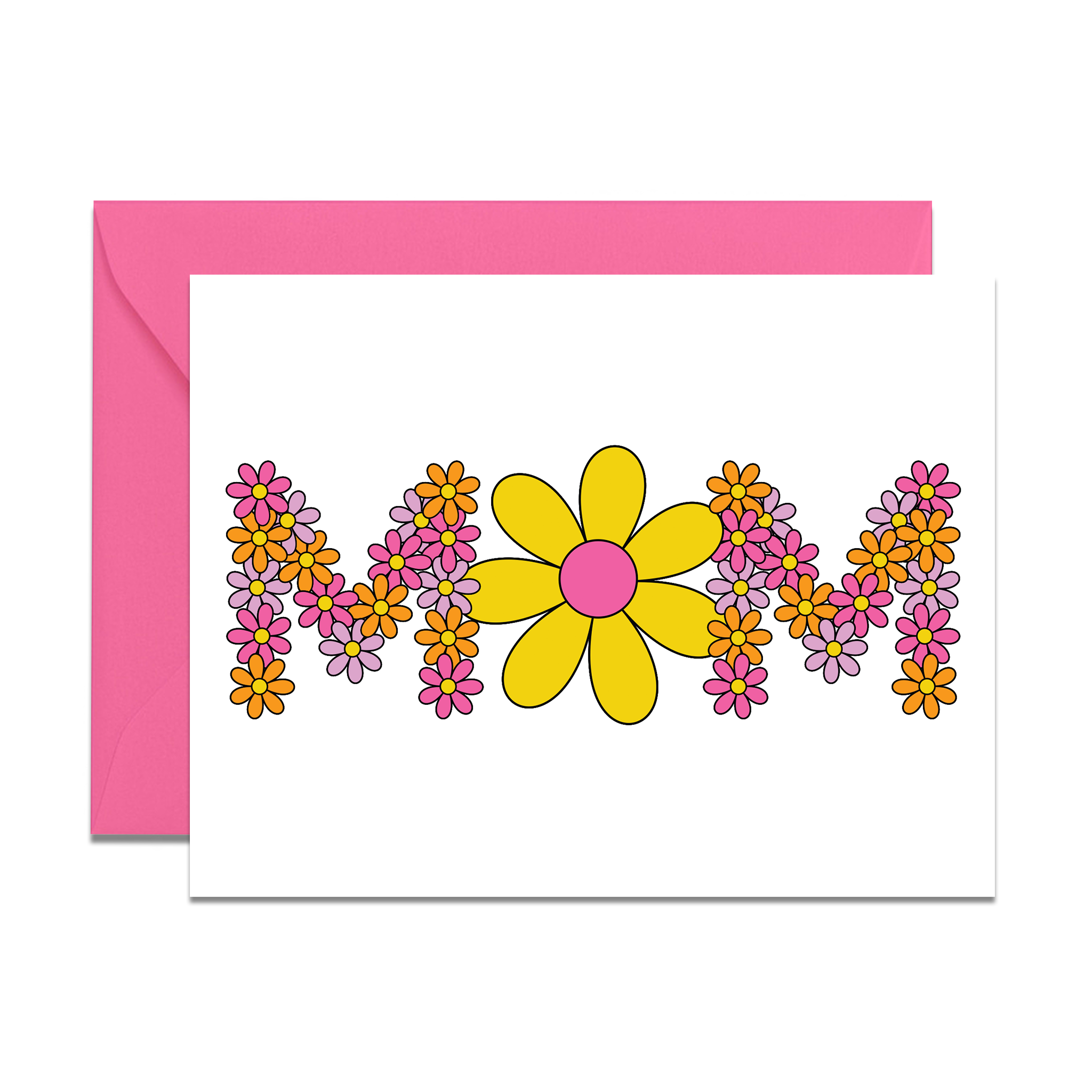 MOM Flowers Card