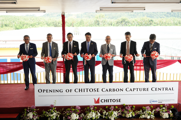 OPENING OF CHITOSE CARBON CAPTURE CENTRAL